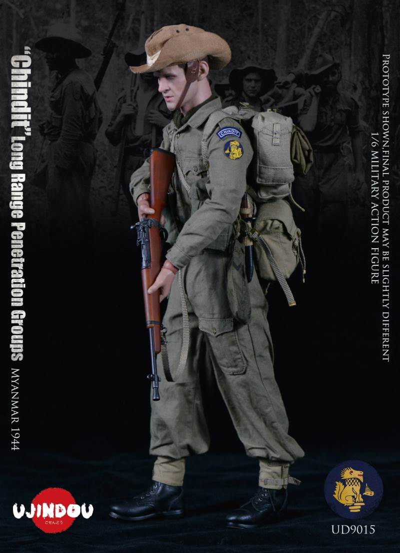 British Chindit Long Range Infiltration Force - Burma 1944 1/6