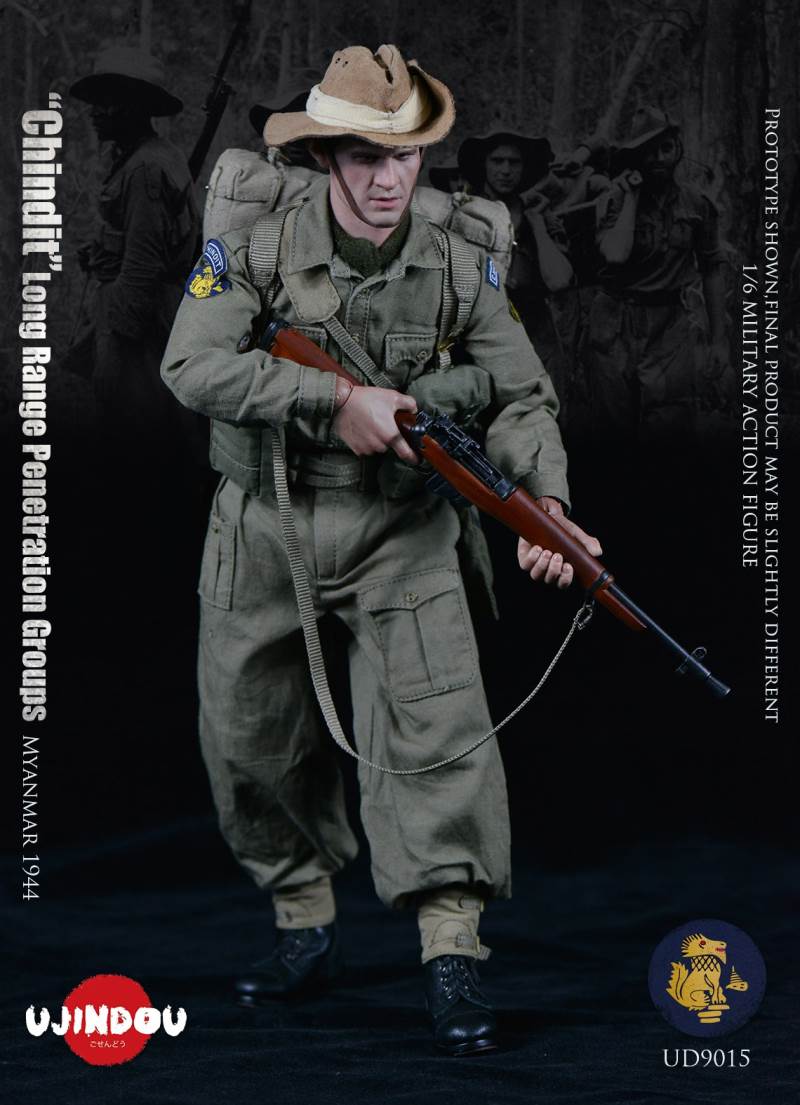 British Chindit Long Range Infiltration Force - Burma 1944 1/6