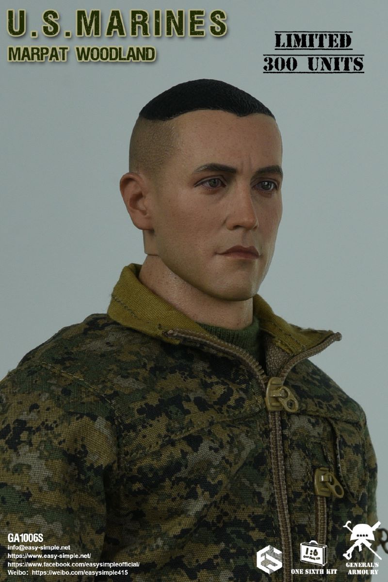 US Marine Corps Jungle Camouflage 1/6