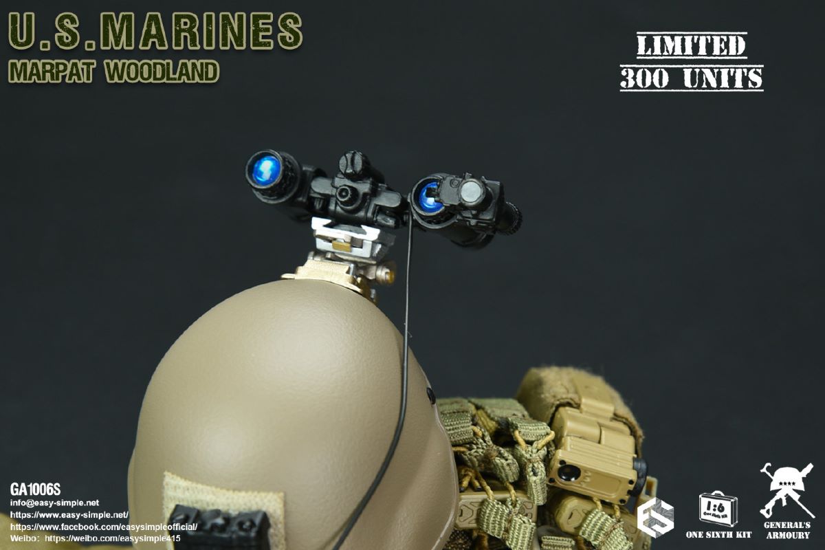 US Marine Corps Jungle Camouflage 1/6