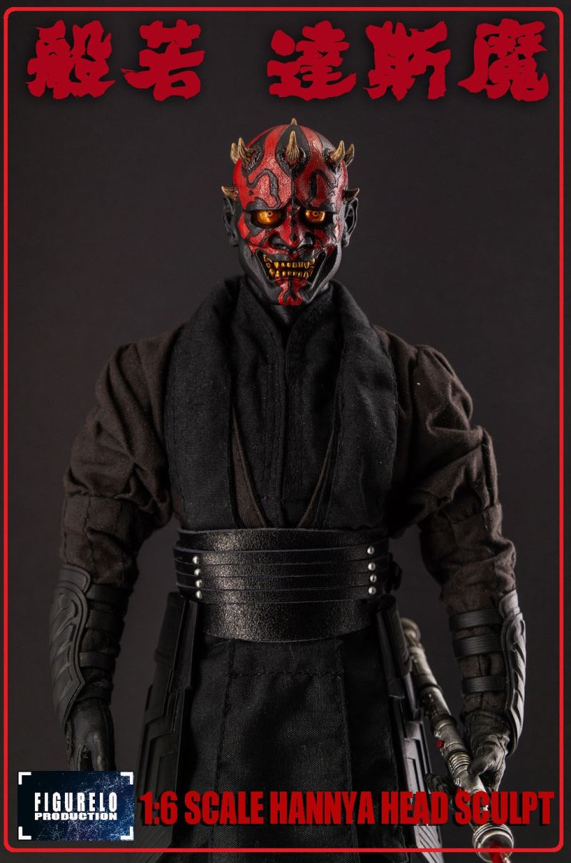 HANNYA Head Scuplt Dark Maul 1: 6 