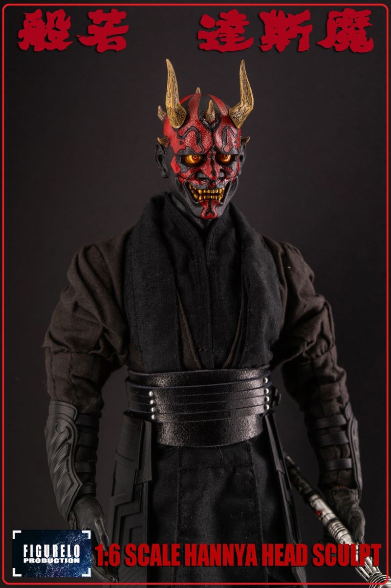 HANNYA Head Scuplt Dark Maul 1: 6 