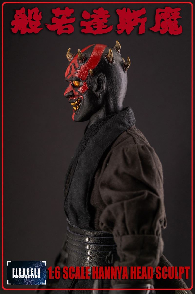 HANNYA Head Scuplt Dark Maul 1: 6 