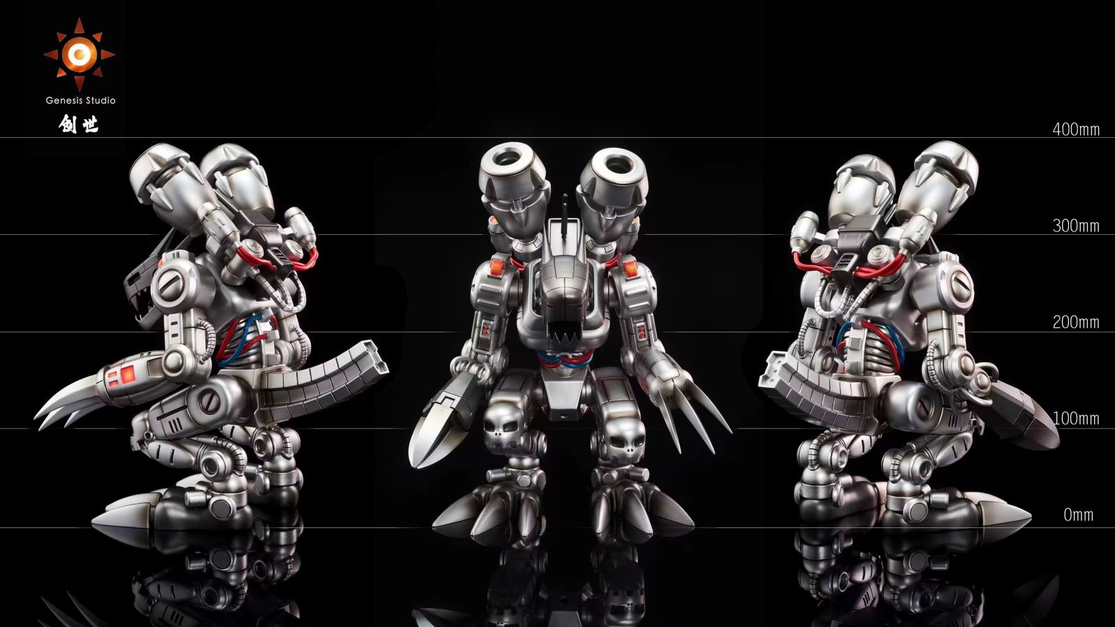 Machinedramon - Digimon Resin