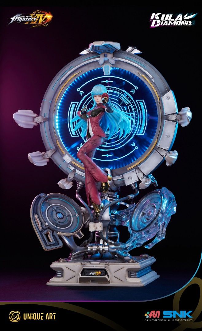 King of Fighters Ice Girl Kura Delmondo