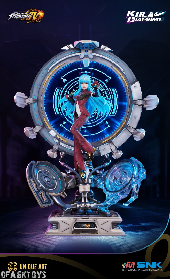 King of Fighters Ice Girl Kura Delmondo