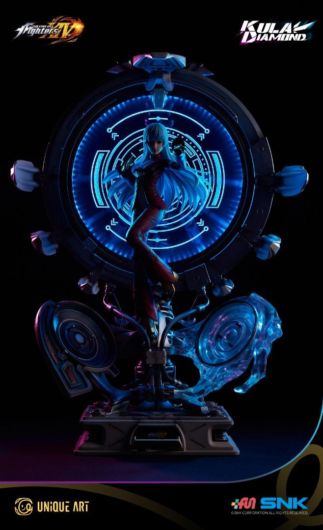 King of Fighters Ice Girl Kura Delmondo