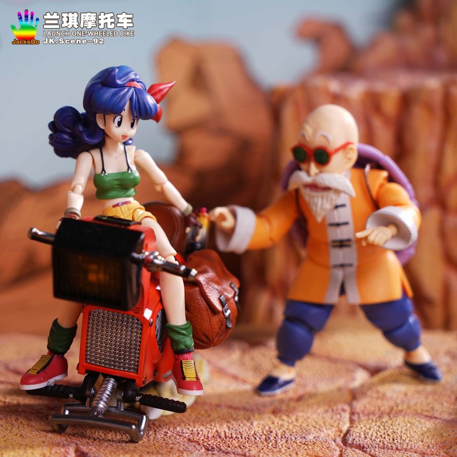 One-Wheeled Bike - Dragon Ball