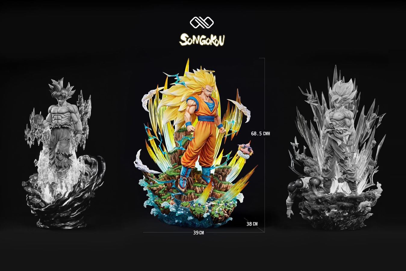 SS3 Goku - Dragon Ball 1/4