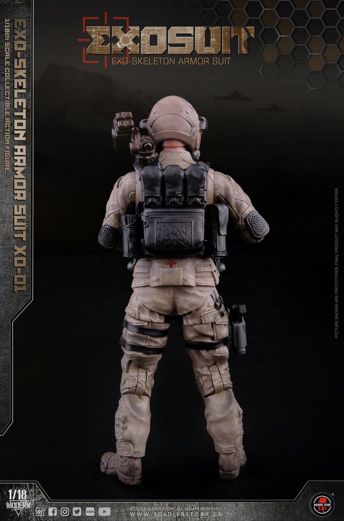 EXO-Skeleton Armor Suit XO-01 1/18