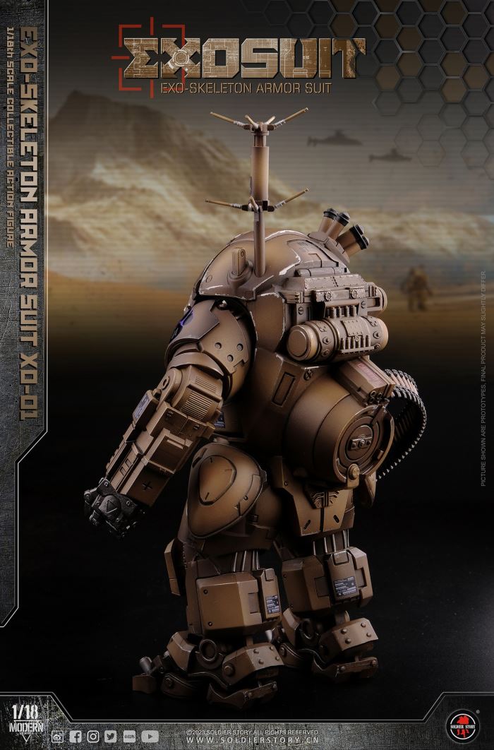 EXO-Skeleton Armor Suit XO-01 1/18