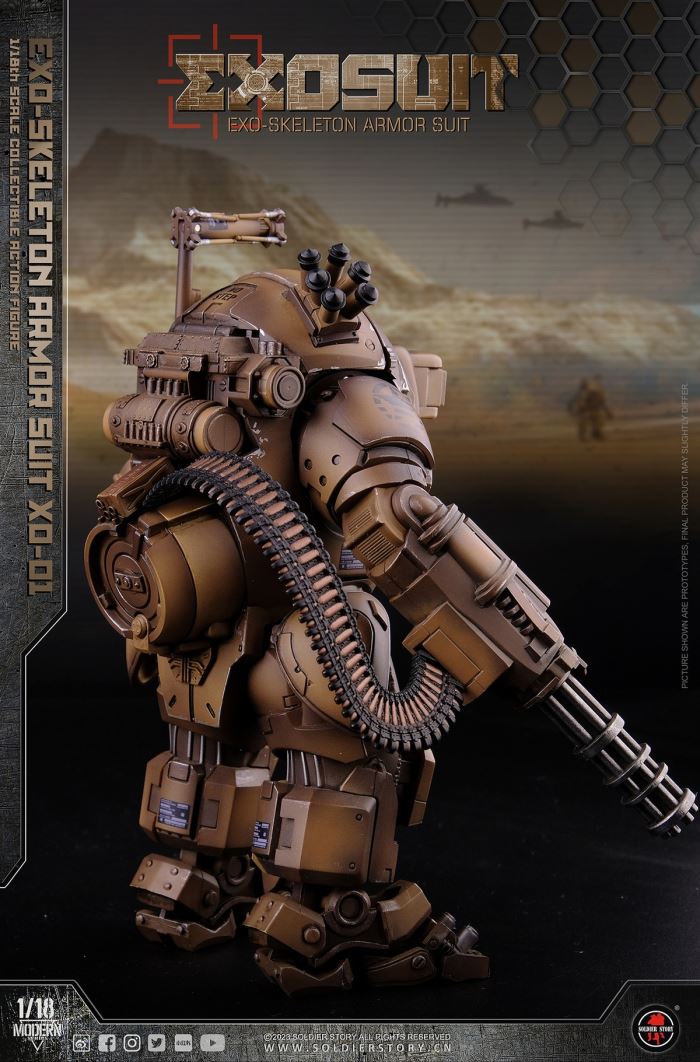 EXO-Skeleton Armor Suit XO-01 1/18