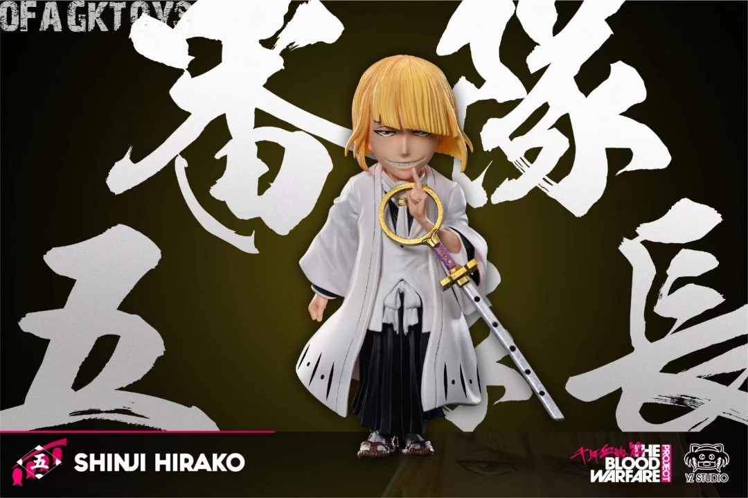 YZ Bleach Millennium Blood War Chapter Captain (6th bullet) Mako Hirako