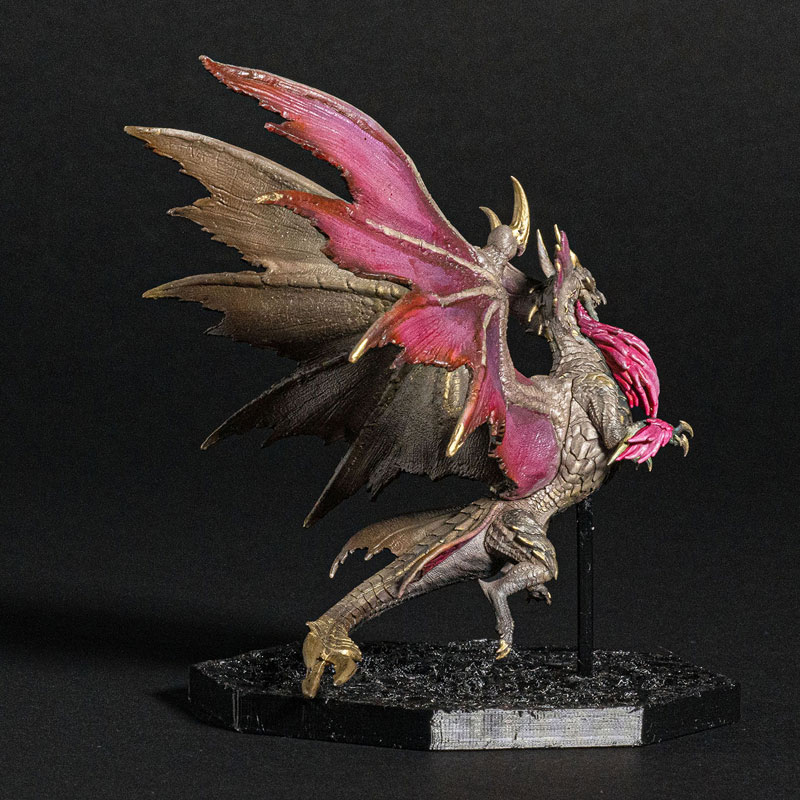 CAPCOM FIGURE BUILDER CUBE MONSTER HUNTER Silver Duke Dragon Malzeno