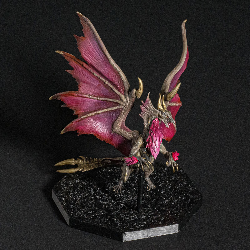CAPCOM FIGURE BUILDER CUBE MONSTER HUNTER Silver Duke Dragon Malzeno