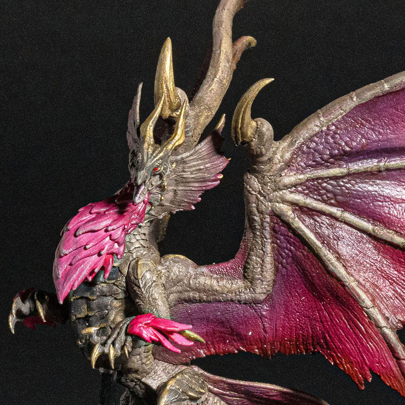 CAPCOM FIGURE BUILDER CUBE MONSTER HUNTER Silver Duke Dragon Malzeno