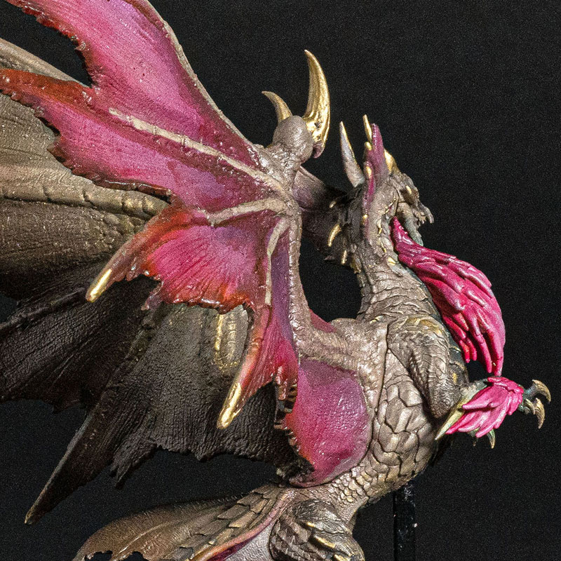 CAPCOM FIGURE BUILDER CUBE MONSTER HUNTER Silver Duke Dragon Malzeno