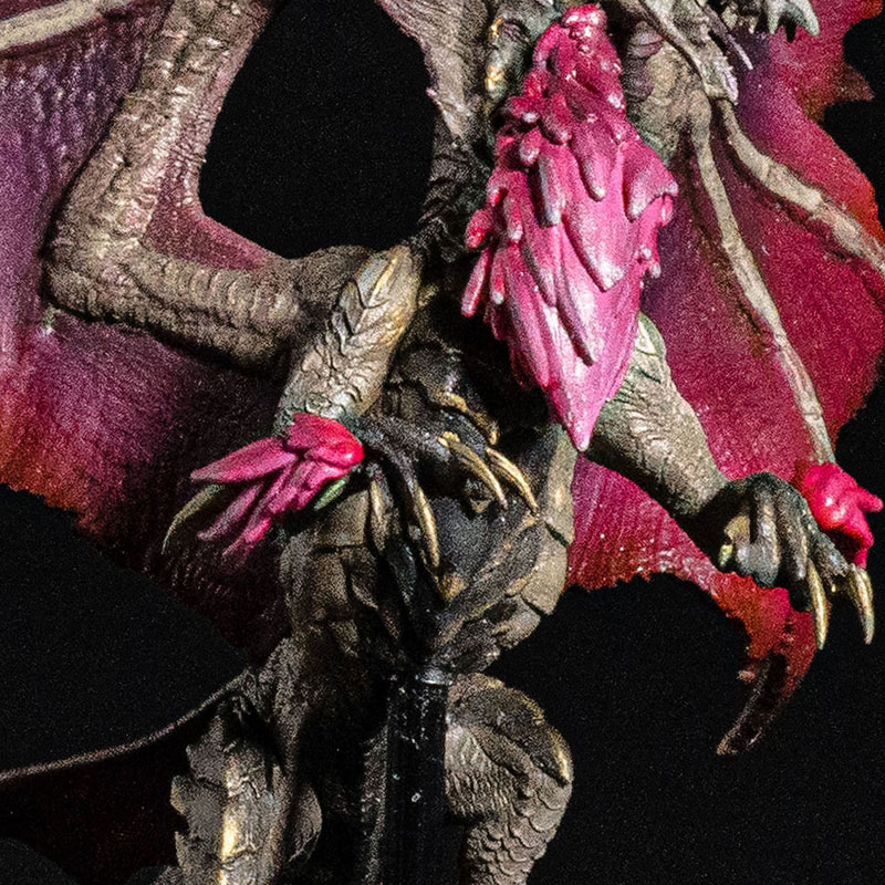 CAPCOM FIGURE BUILDER CUBE MONSTER HUNTER Silver Duke Dragon Malzeno