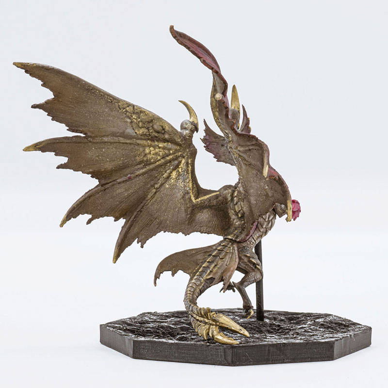 CAPCOM FIGURE BUILDER CUBE MONSTER HUNTER Silver Duke Dragon Malzeno