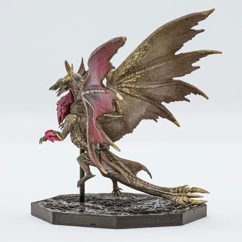 CAPCOM FIGURE BUILDER CUBE MONSTER HUNTER Silver Duke Dragon Malzeno