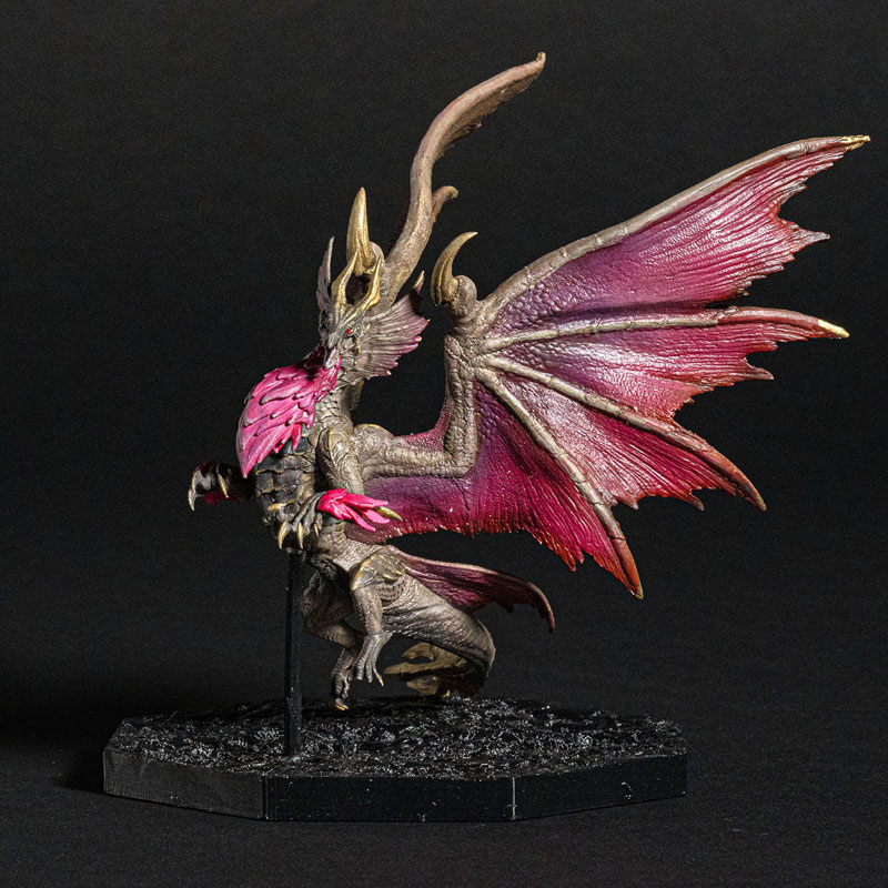 CAPCOM FIGURE BUILDER CUBE MONSTER HUNTER Silver Duke Dragon Malzeno