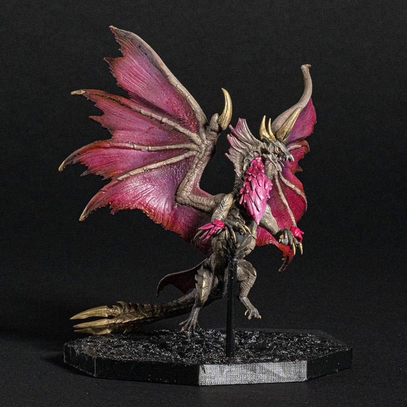 CAPCOM FIGURE BUILDER CUBE MONSTER HUNTER Silver Duke Dragon Malzeno