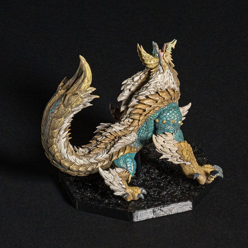 CAPCOM FIGURE BUILDER CUBE MONSTER HUNTER Thunder Wolf Wyvern Zinogre