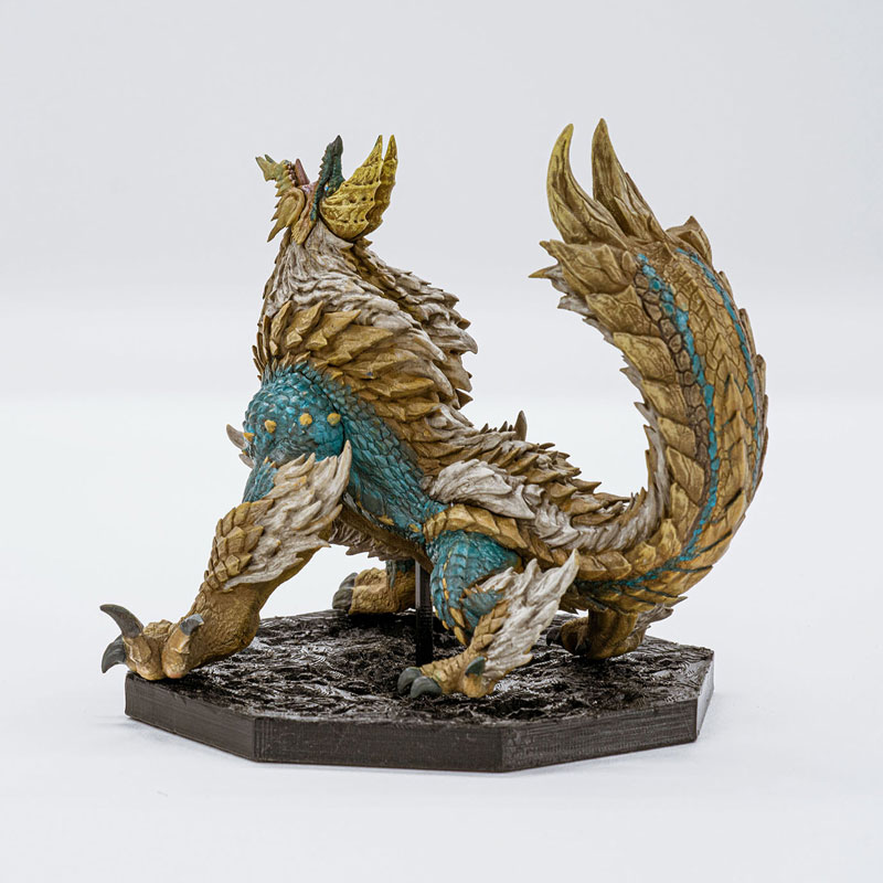 CAPCOM FIGURE BUILDER CUBE MONSTER HUNTER Thunder Wolf Wyvern Zinogre