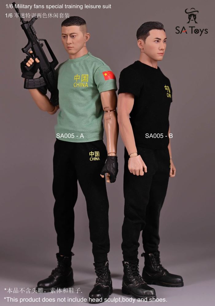 Casual suit for military fans Special training Ratio 1/6