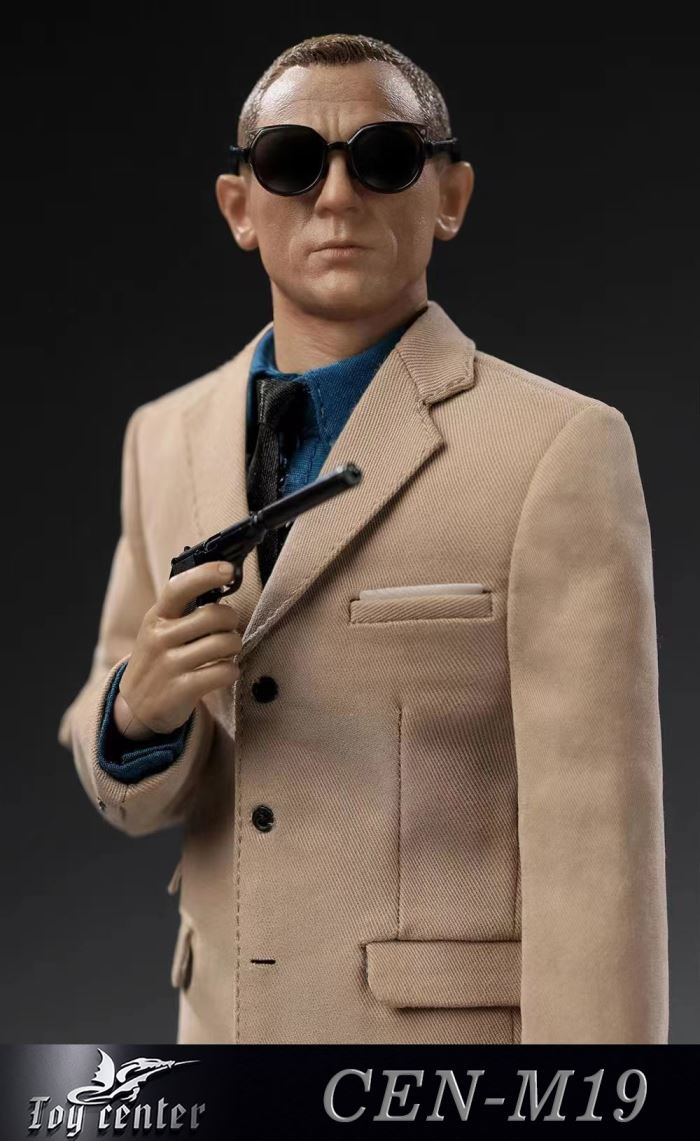 Agent 007 -Men's Suit Khaki (CEN-M19) 1/6