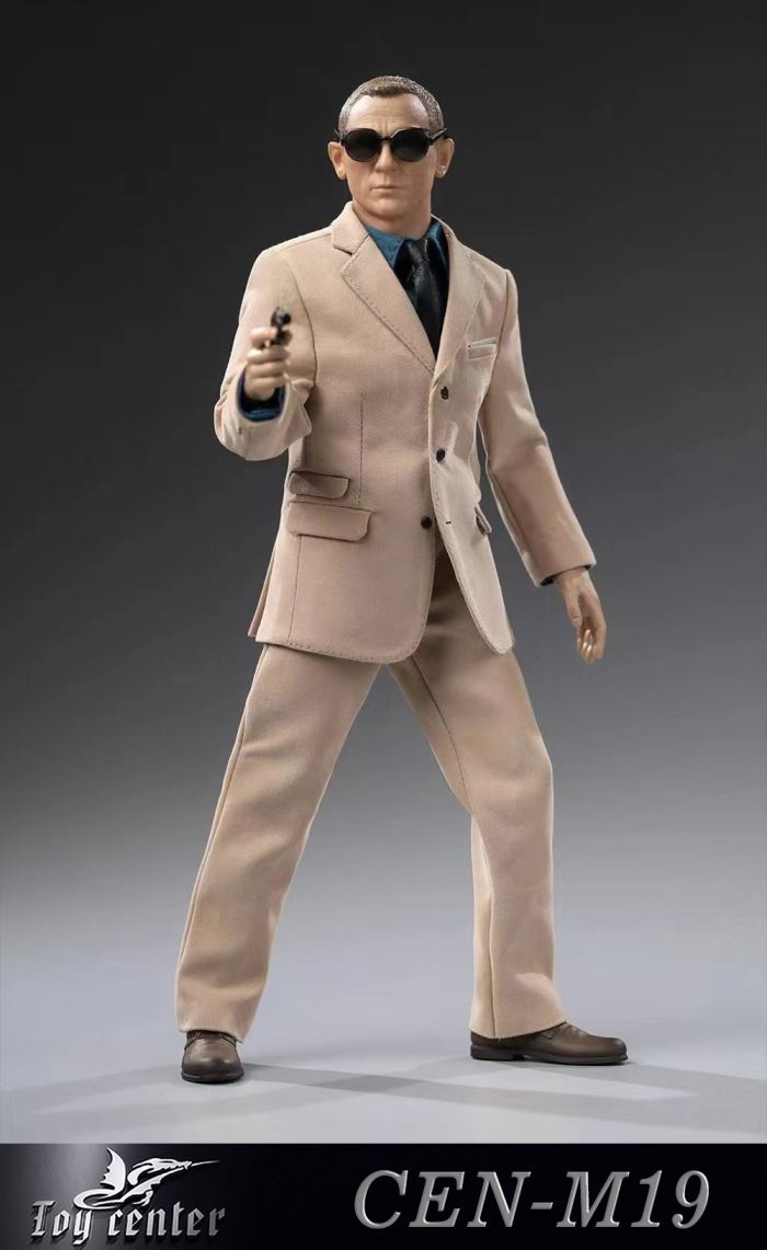 Agent 007 -Men's Suit Khaki (CEN-M19) 1/6