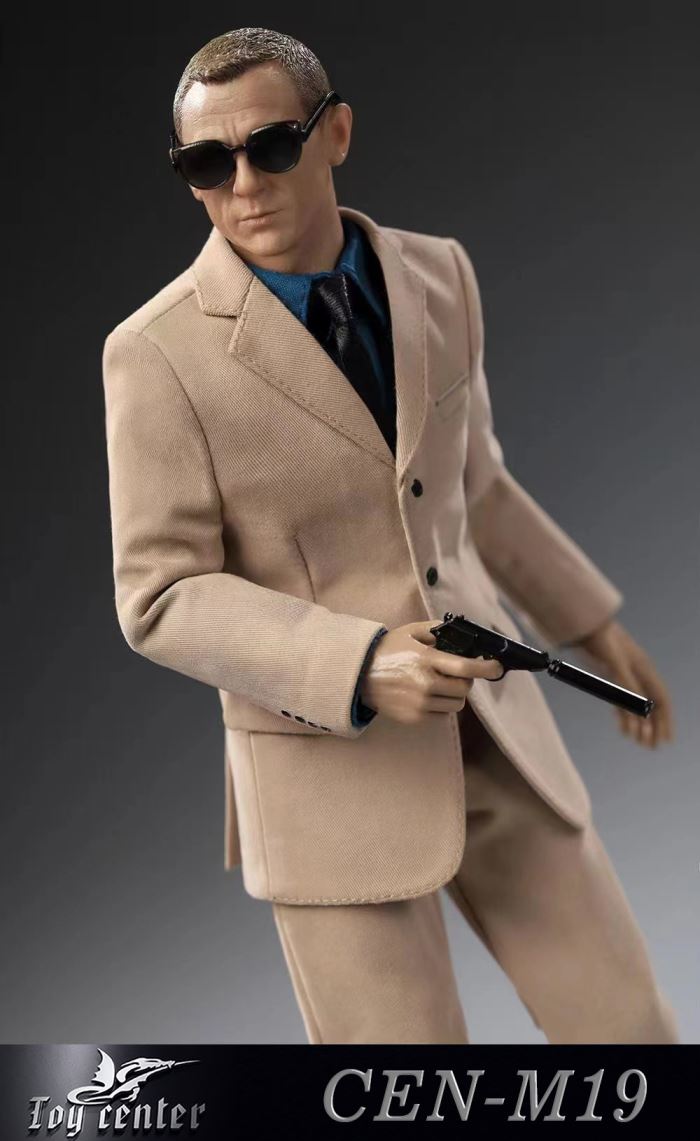 Agent 007 -Men's Suit Khaki (CEN-M19) 1/6