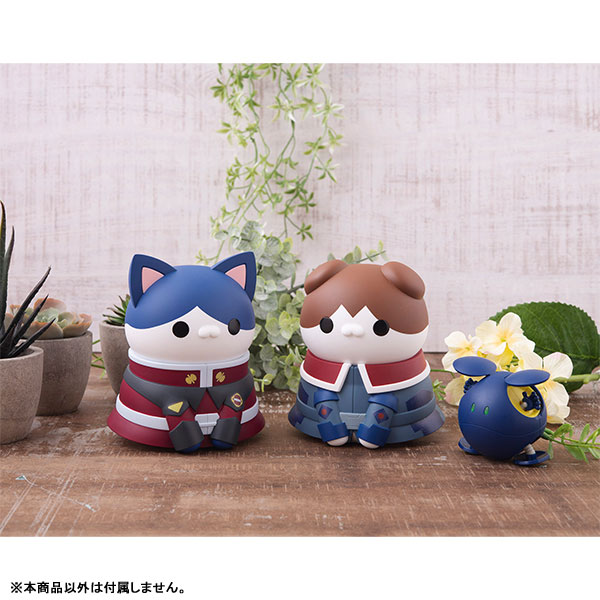 MEGA CAT PROJECT Mobile Suit Gundam SEED Giant Nyandam SEED Kira Yamato & thrun Zala Soft Vinyl