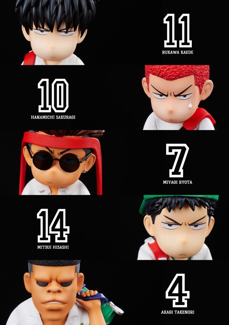 Shohoku Team - Slam Dunk Q version