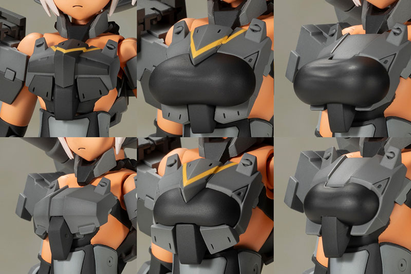 Frame Arms Girl Gourai-Kai [Black] with FGM148 Type Anti-tank Missile