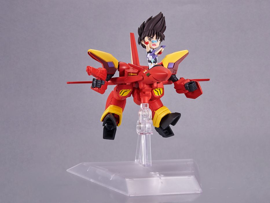 TINY SESSION VF-19 Kai Fire Valkyrie with Nekki Basara