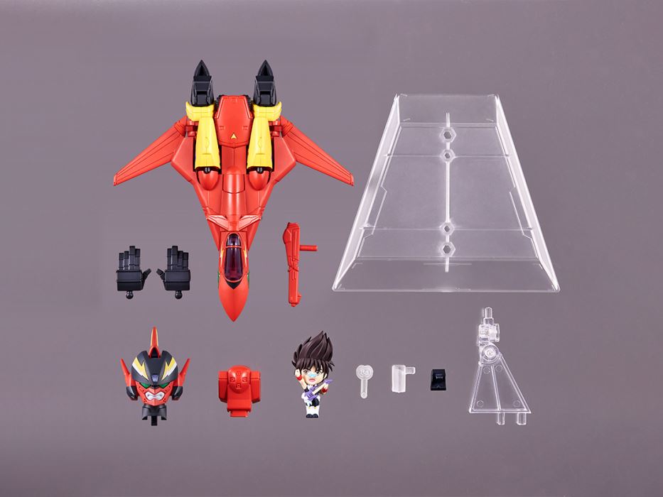 TINY SESSION VF-19 Kai Fire Valkyrie with Nekki Basara