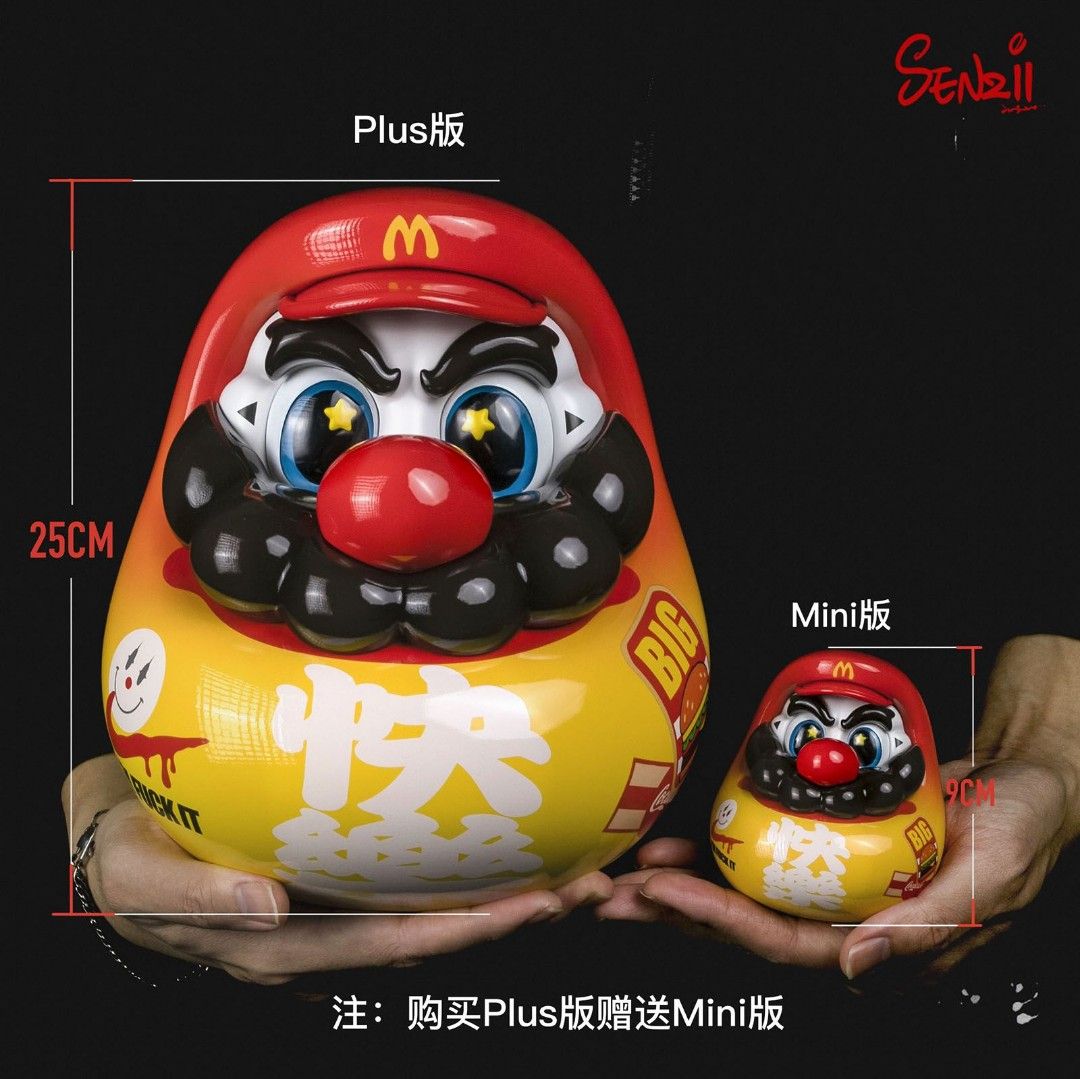 SENZII & SuperDaruma Super Daruma Happy Mario