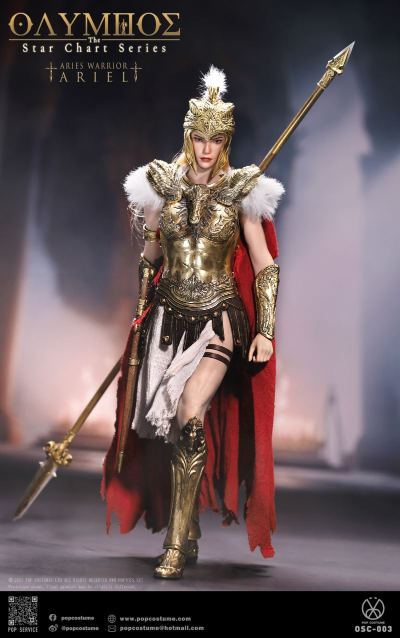 Olympus-Star Map Series OSC-003 Aries Warrior-Ariel 1/6