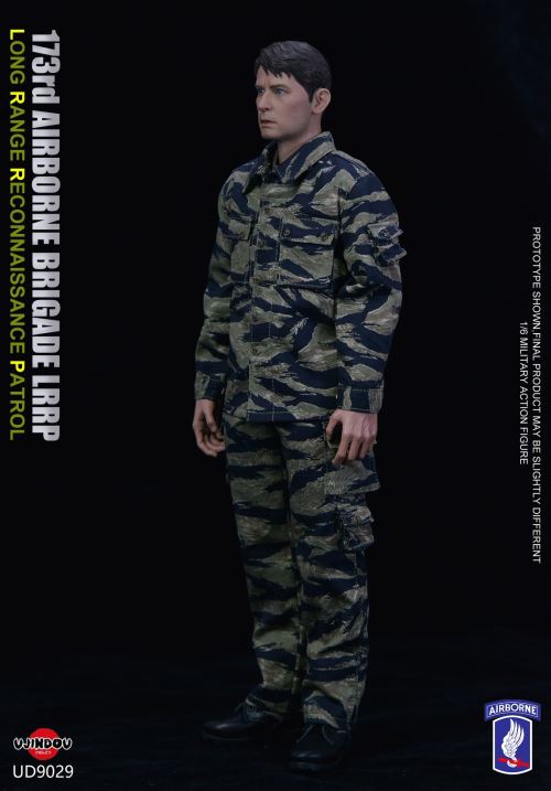 Vietnam War U.S. 173rd Airborne Brigade Long Range Reconnaissance Patrol Unit LRRP action figure 1/6