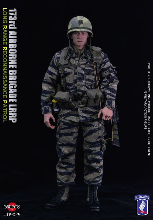 Vietnam War U.S. 173rd Airborne Brigade Long Range Reconnaissance Patrol Unit LRRP action figure 1/6