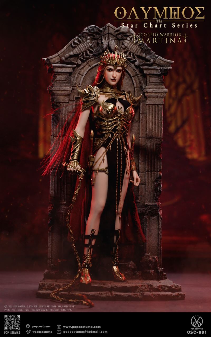 Olympus-Star Map Series OSC-001 Scorpio Warrior Marstina 1/6