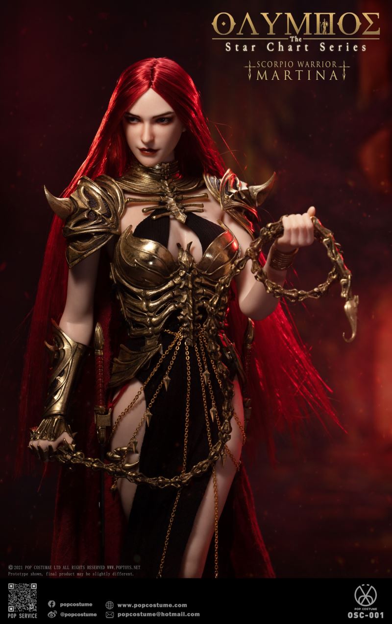 Olympus-Star Map Series OSC-001 Scorpio Warrior Marstina 1/6
