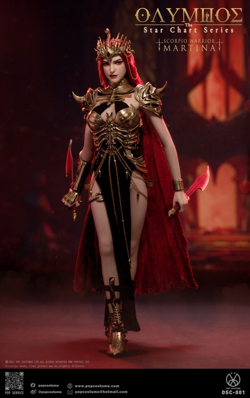 Olympus-Star Map Series OSC-001 Scorpio Warrior Marstina 1/6