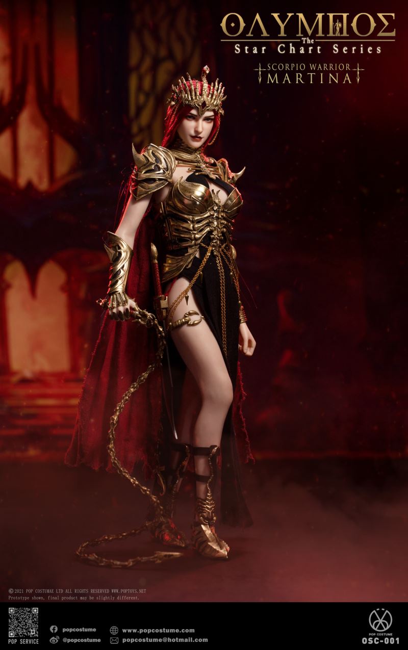 Olympus-Star Map Series OSC-001 Scorpio Warrior Marstina 1/6