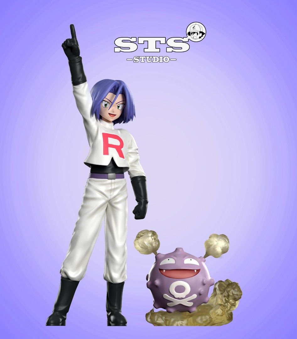 Musashi & Kojiro & Meow & Sakagi BOSS - Pokemon