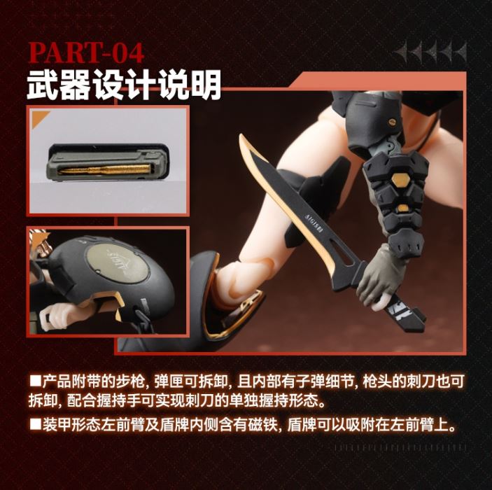 frontal armor girl Victoria 1/12