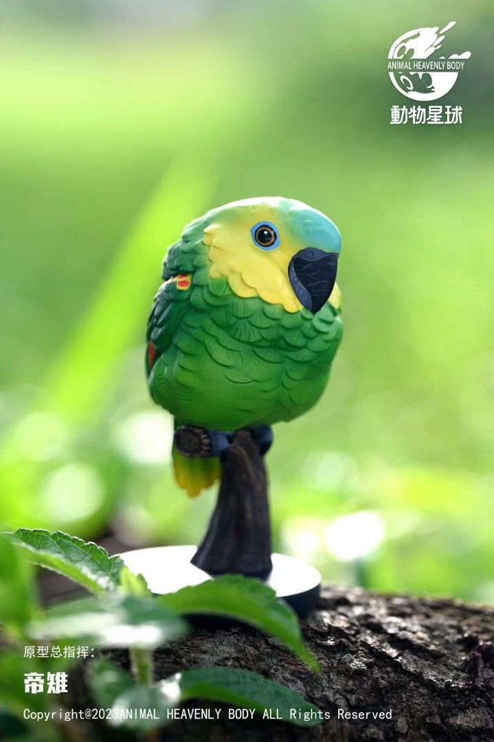 Heart Wide Body Fat Series Parrot