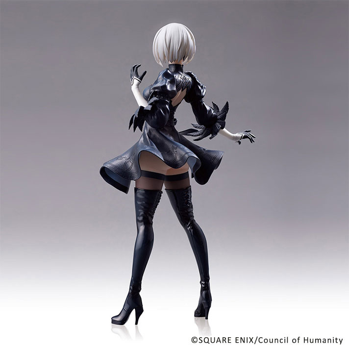 NieR:Automata Ver.1.1a Statuette - 2B (YoRHa No. 2 Type B) No Goggles Ver