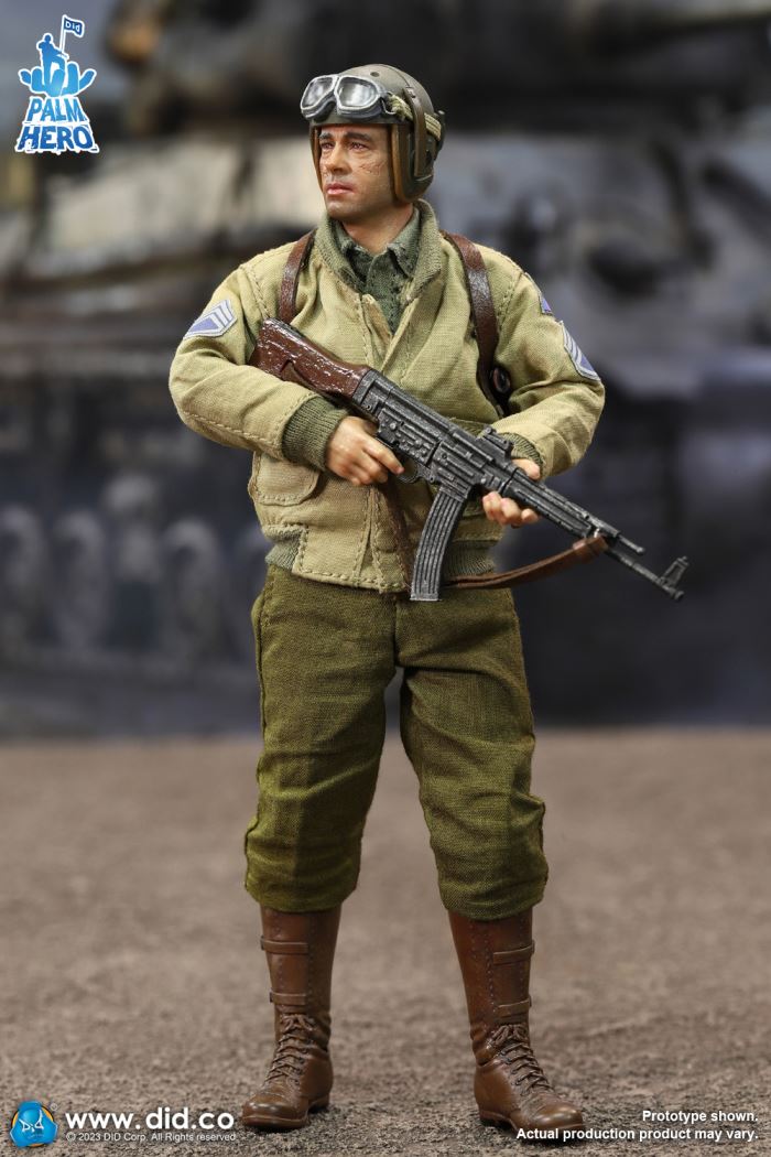 Commander Sherman of the Second Armored Division of the US Army in World War II 1/12